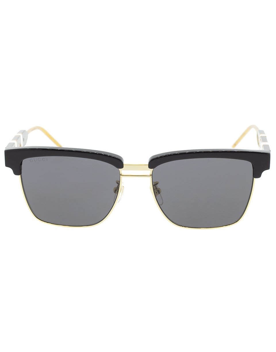 GUCCI-Black and Grey Sunglasses-BLCK/GREY