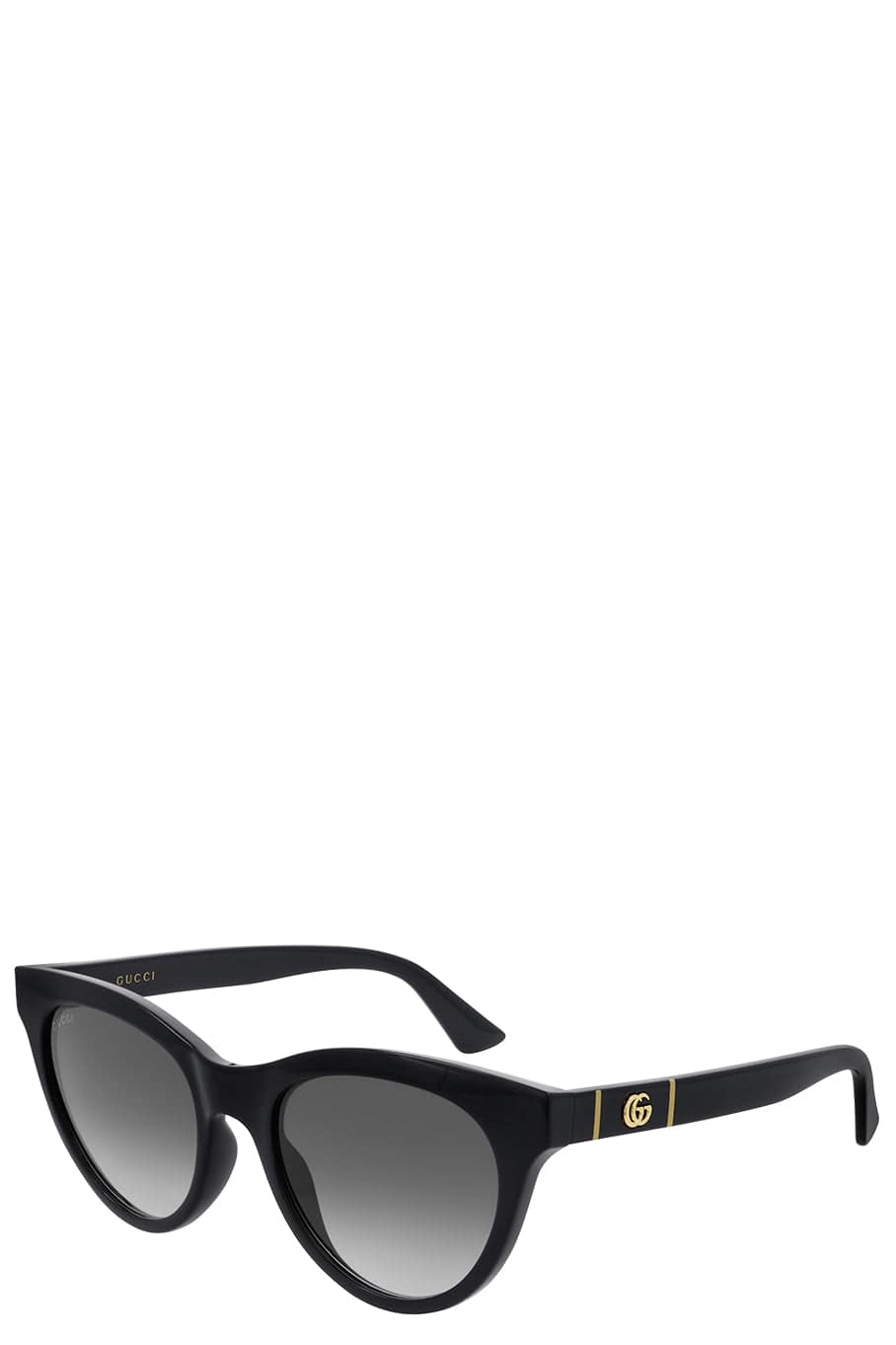 GUCCI-Cat Eye Sunglasses-BLCK/GREY