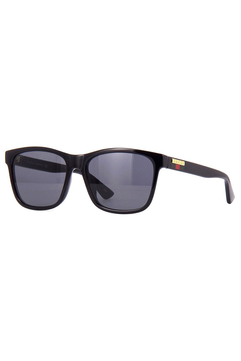 GUCCI-Rectangular Sunglasses-BLCK/GREY