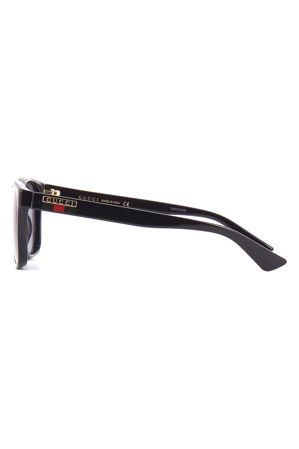 GUCCI-Rectangular Sunglasses-BLCK/GREY