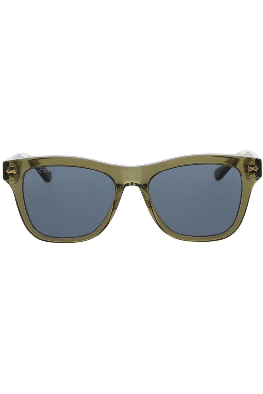 GUCCI-Acetate Square Frame Sunglasses - Green-GREEN