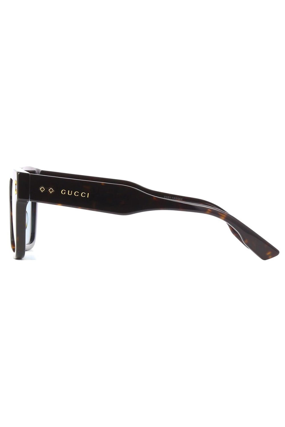 GUCCI-Square Sunglasses-HAVANA