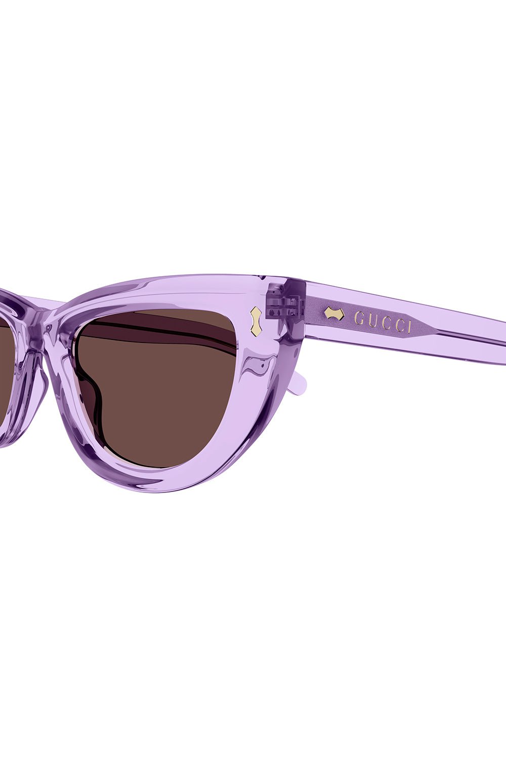 GUCCI-Cat Eye Frame Sunglasses-LILACBRN