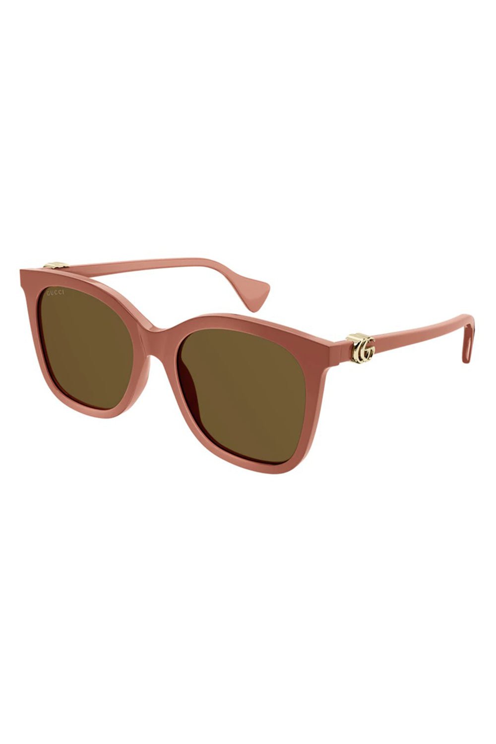 GUCCI-Square Sunglasses-PK/PK/BR