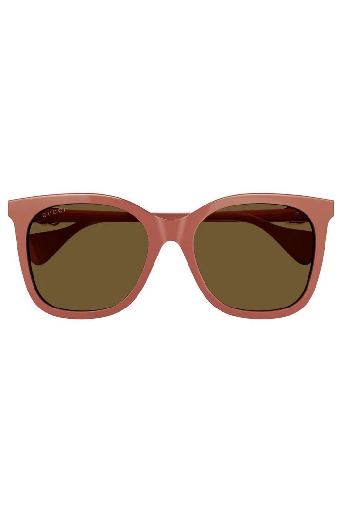 GUCCI-Square Sunglasses-PK/PK/BR