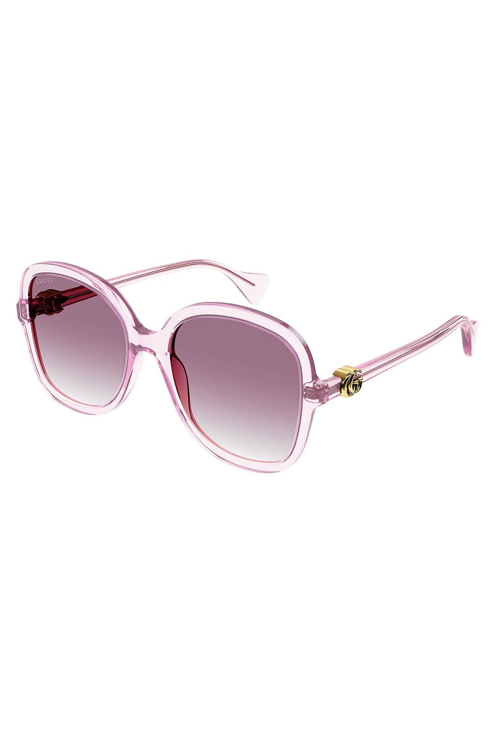 GUCCI-Oversized Sunglasses-PNK/VIL