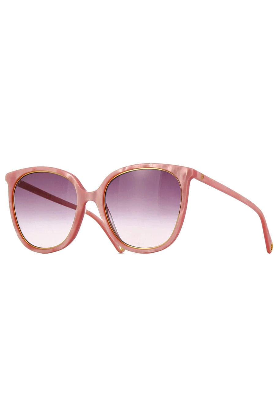 GUCCI-Pink Acetate Sunglasses-PNK/VLT