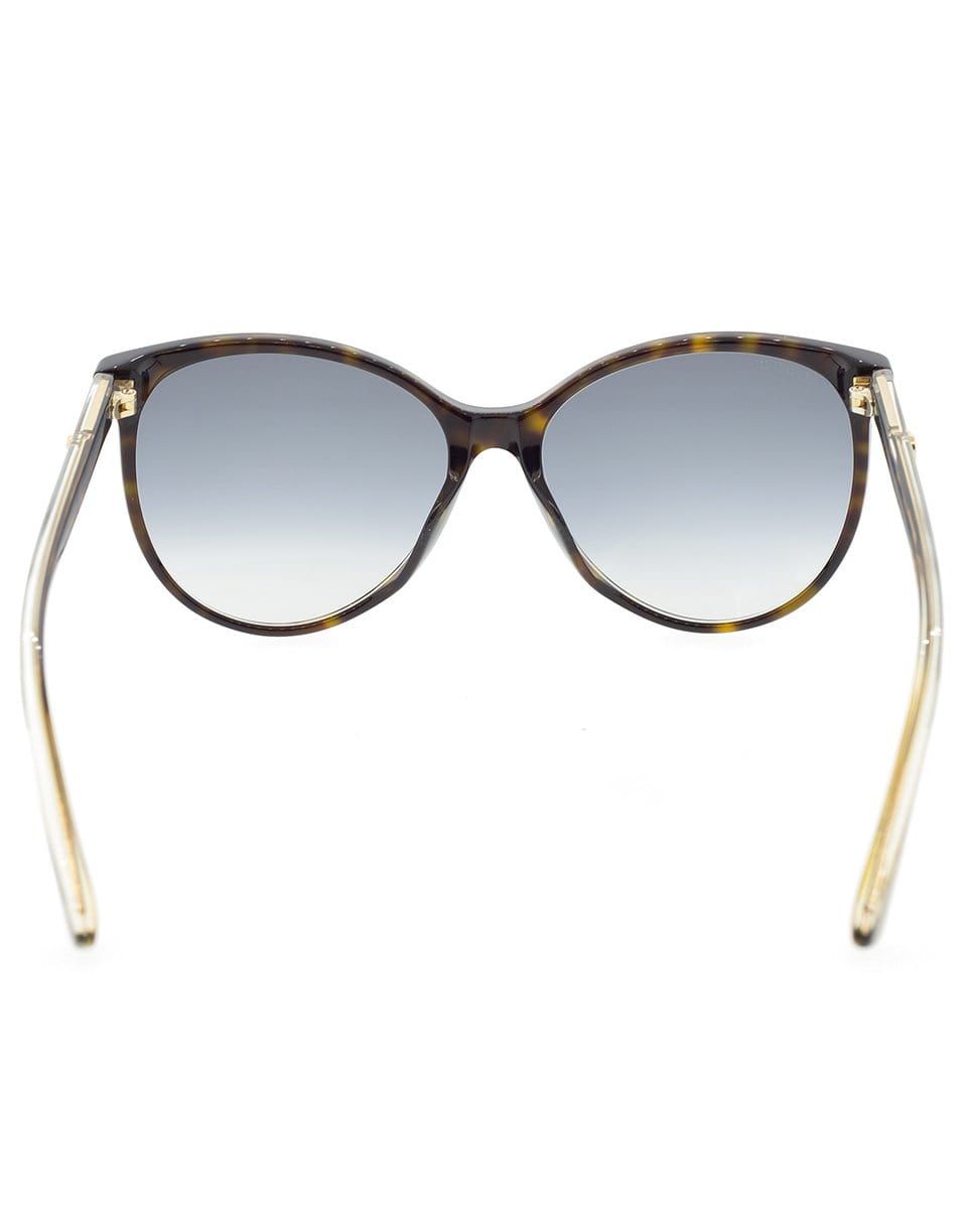 GUCCI-Tortoise Cat-Eye Sunglasses-TORT