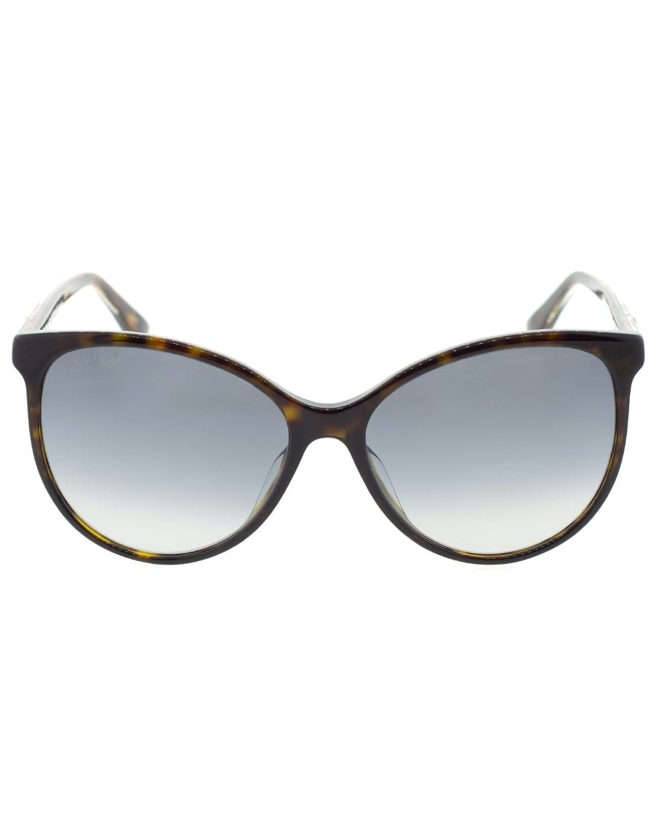 GUCCI-Tortoise Cat-Eye Sunglasses-TORT