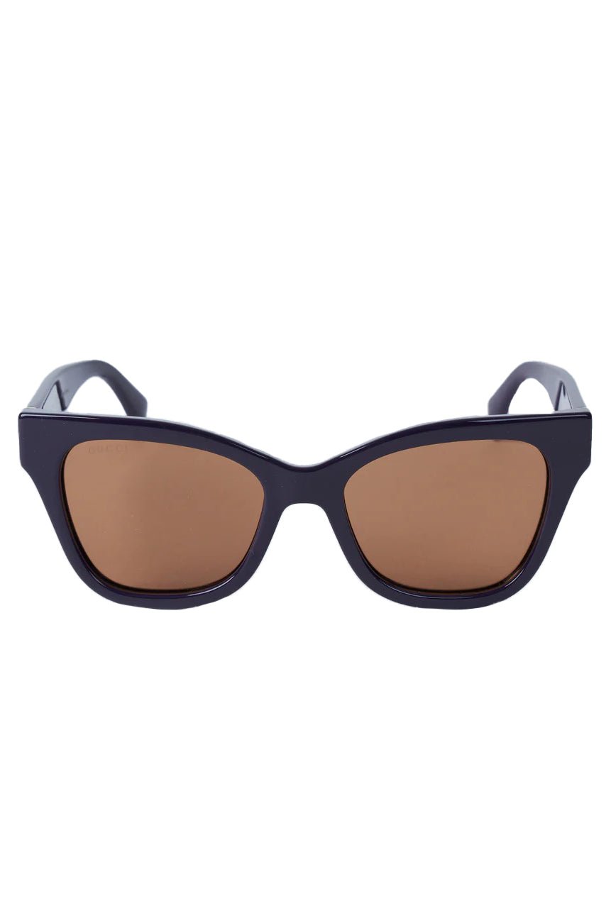 GUCCI-Cat Eye Sunglasses-VIOLT/BR