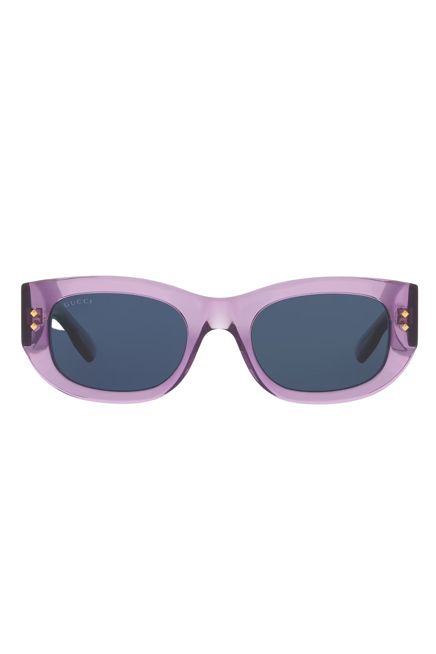 GUCCI-Rectangle Sunglasses-VI/VI/BL