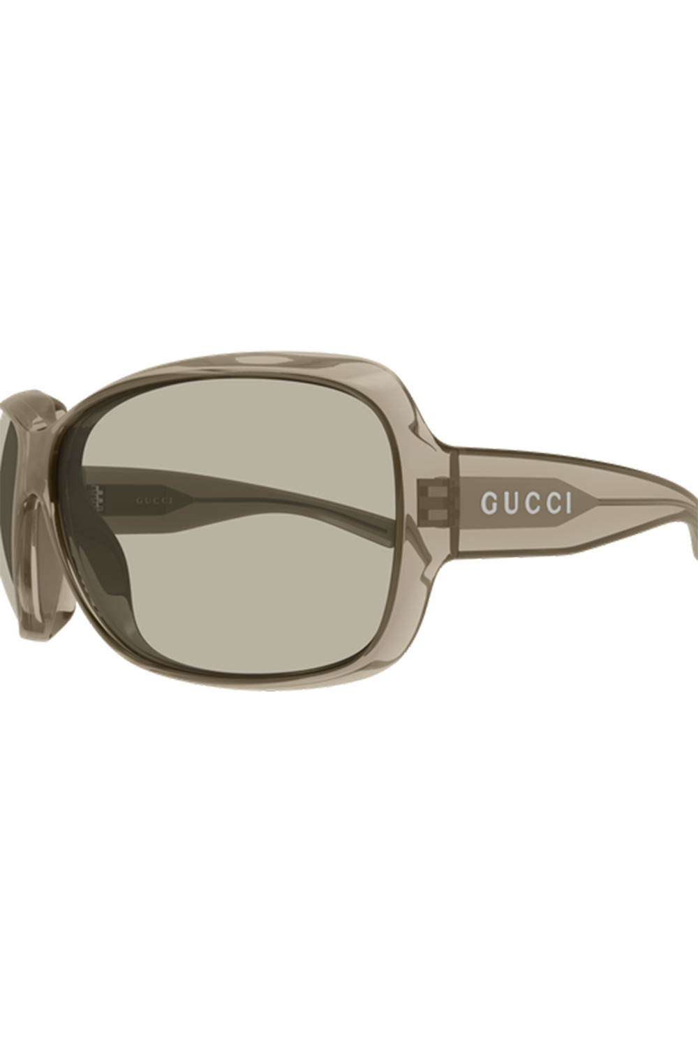 Square Frame Wrap Sunglasses