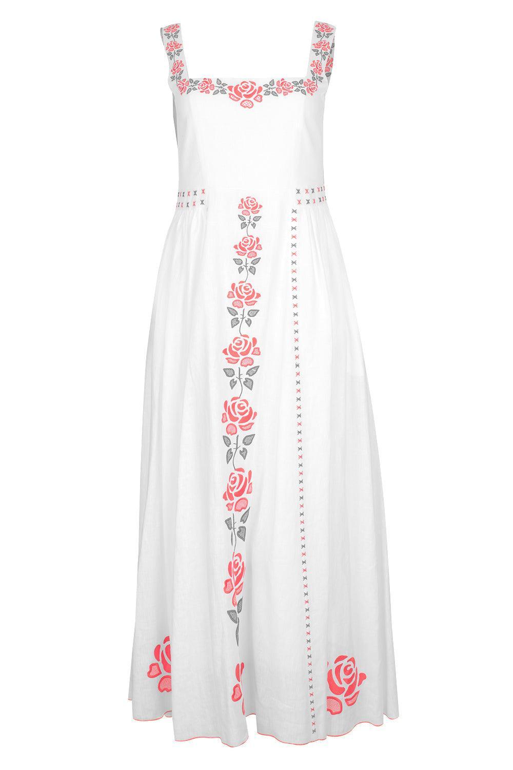 Gul Hurgel-WHT/RED-XS-CLOTHINGDRESSCASUAL-GUL HURGEL