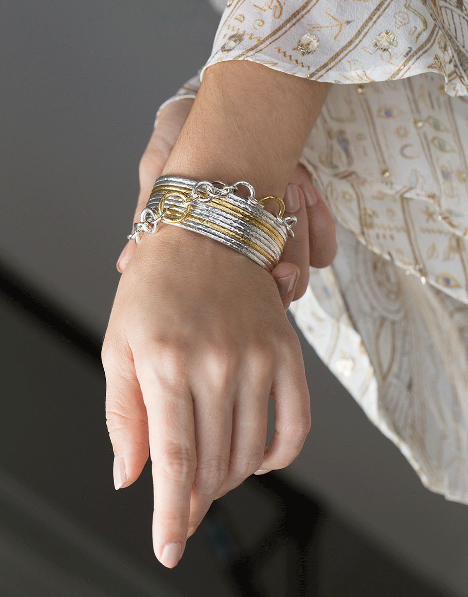 GURHAN-Mango Silver Cuff-SILVER
