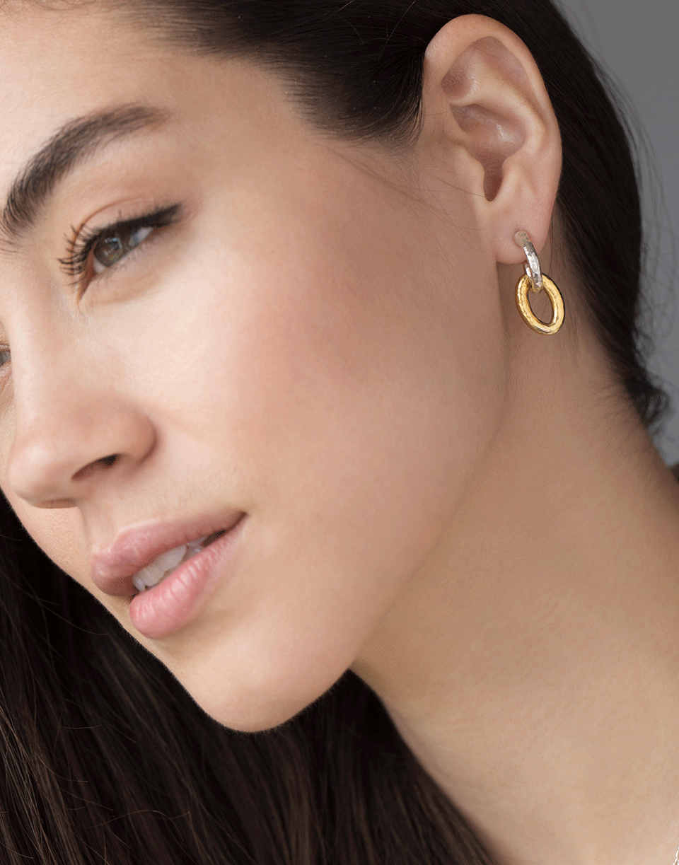 GURHAN-Hoopla Silver Drop Earrings-SILVER