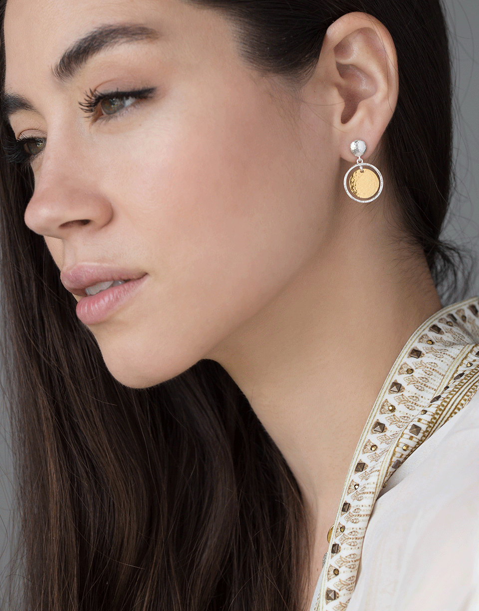 GURHAN-Lush Silver Drop Earrings-SILVER