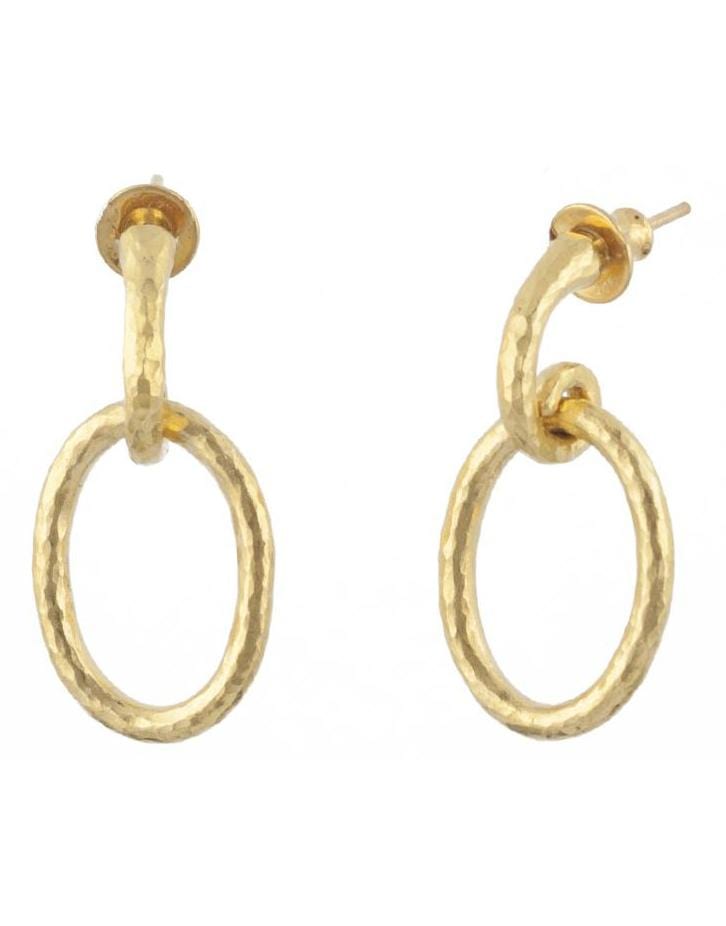 GURHAN-Hoopla Gold Drop Earrings-YELLOW GOLD