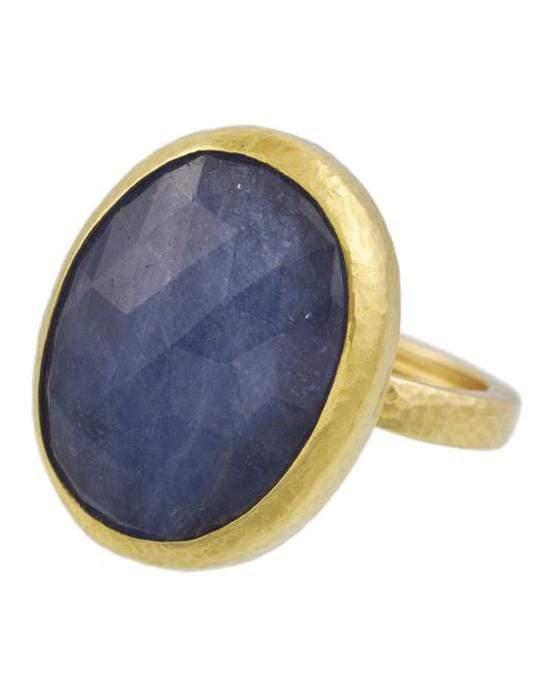 GURHAN-Tanzanite Prism Ring-YELLOW GOLD