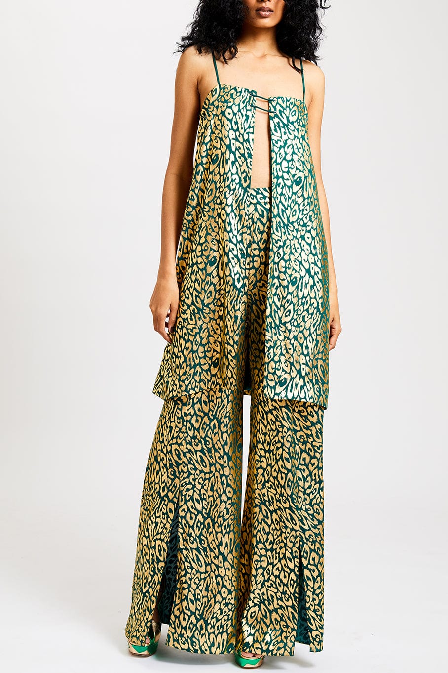 HALPERN-Open Front Tunic-