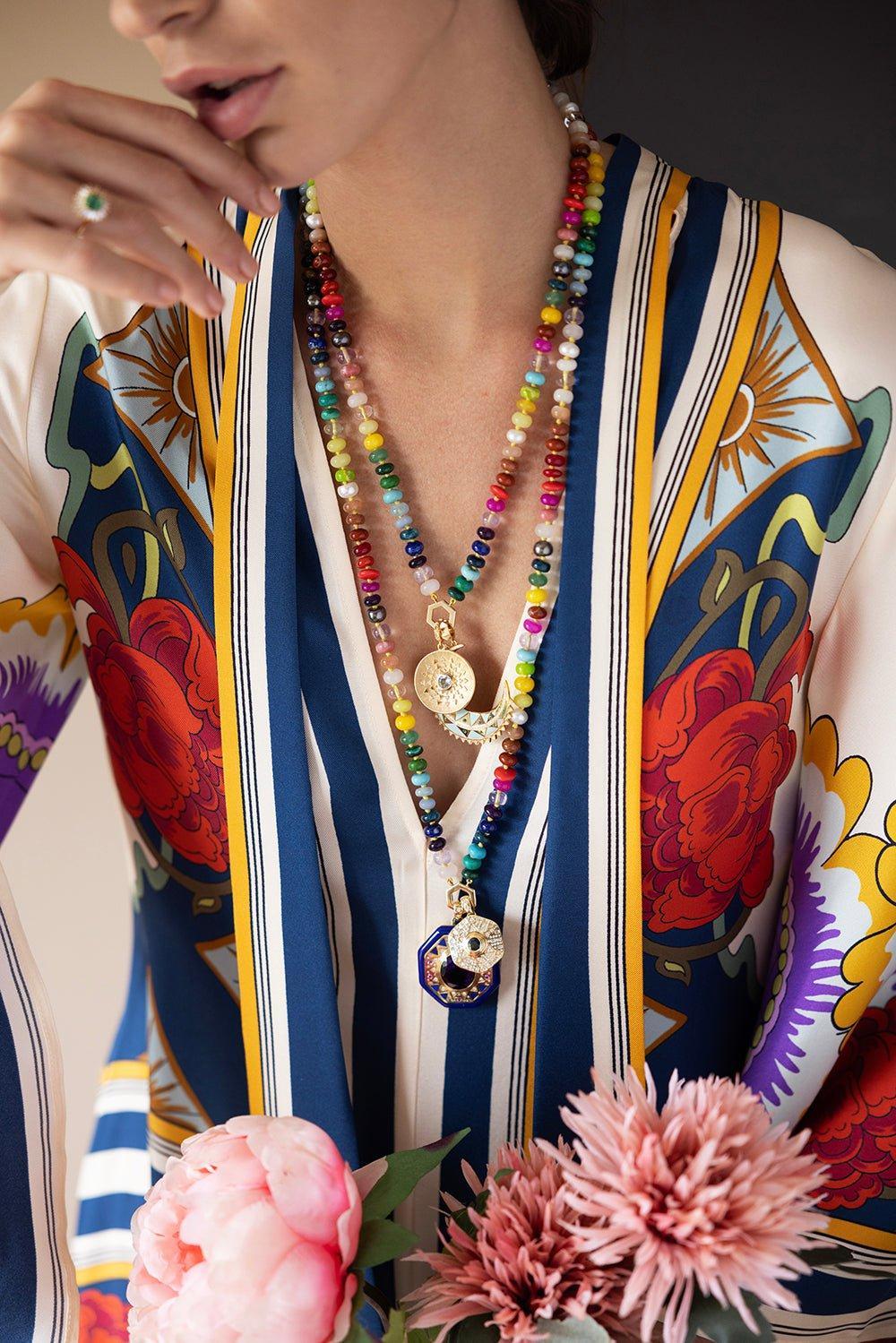 HARWELL GODFREY-Major Stardust Pendant-YELLOW GOLD