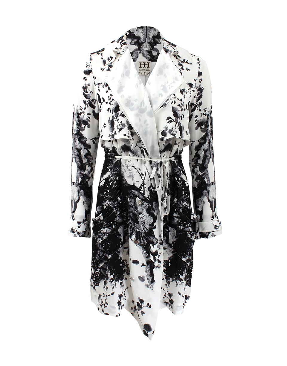 HAUTE HIPPIE-Drapey Anorak With Pockets-