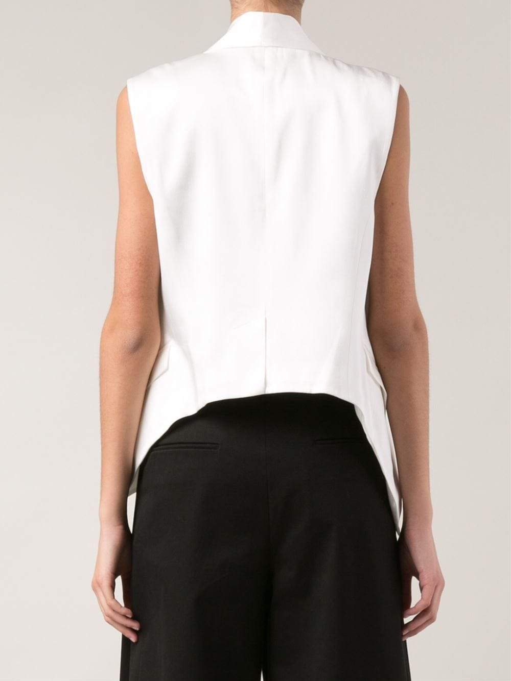 HAUTE HIPPIE-Drape Blazer Vest-
