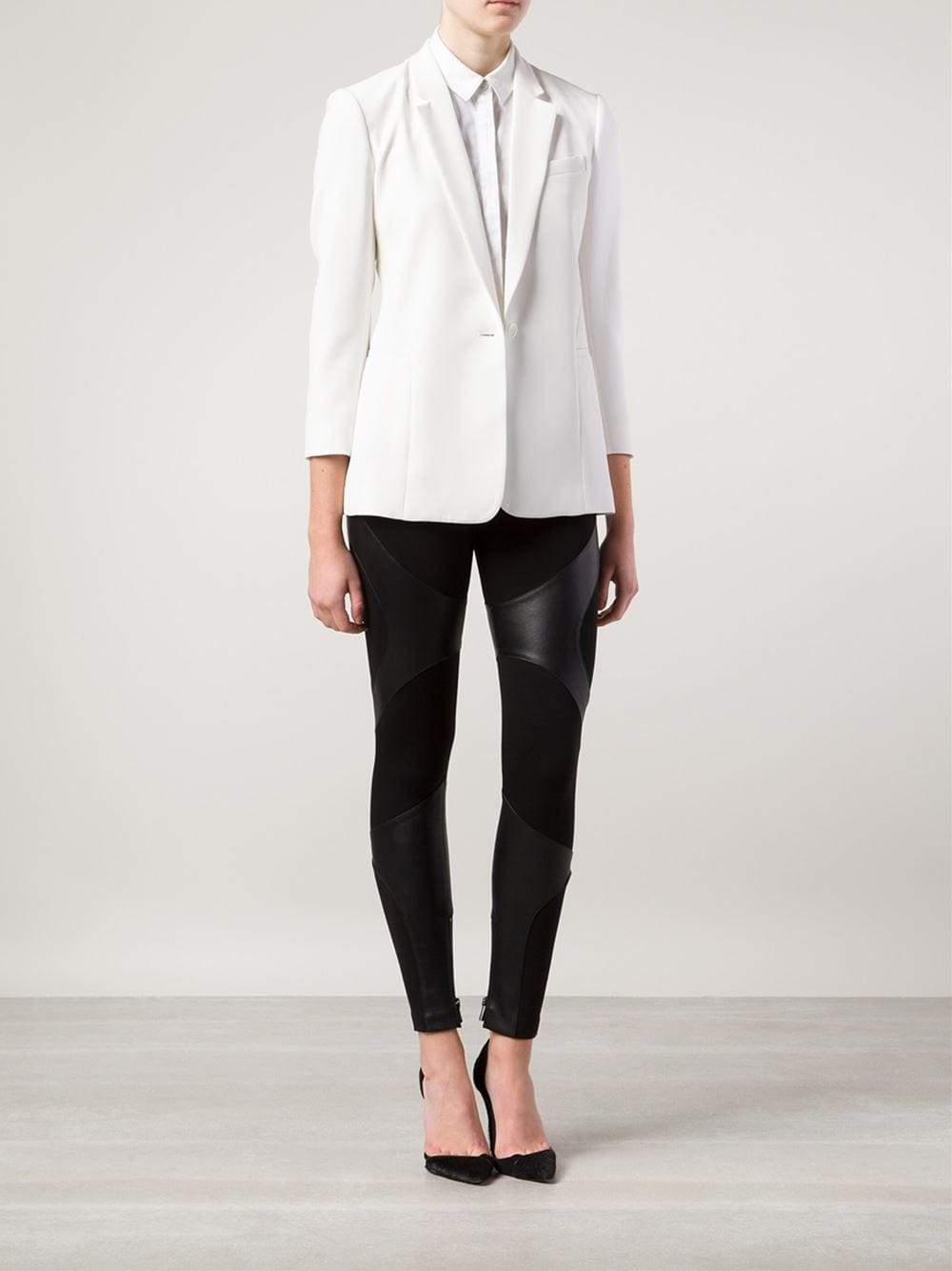 HAUTE HIPPIE-Leather Pant-