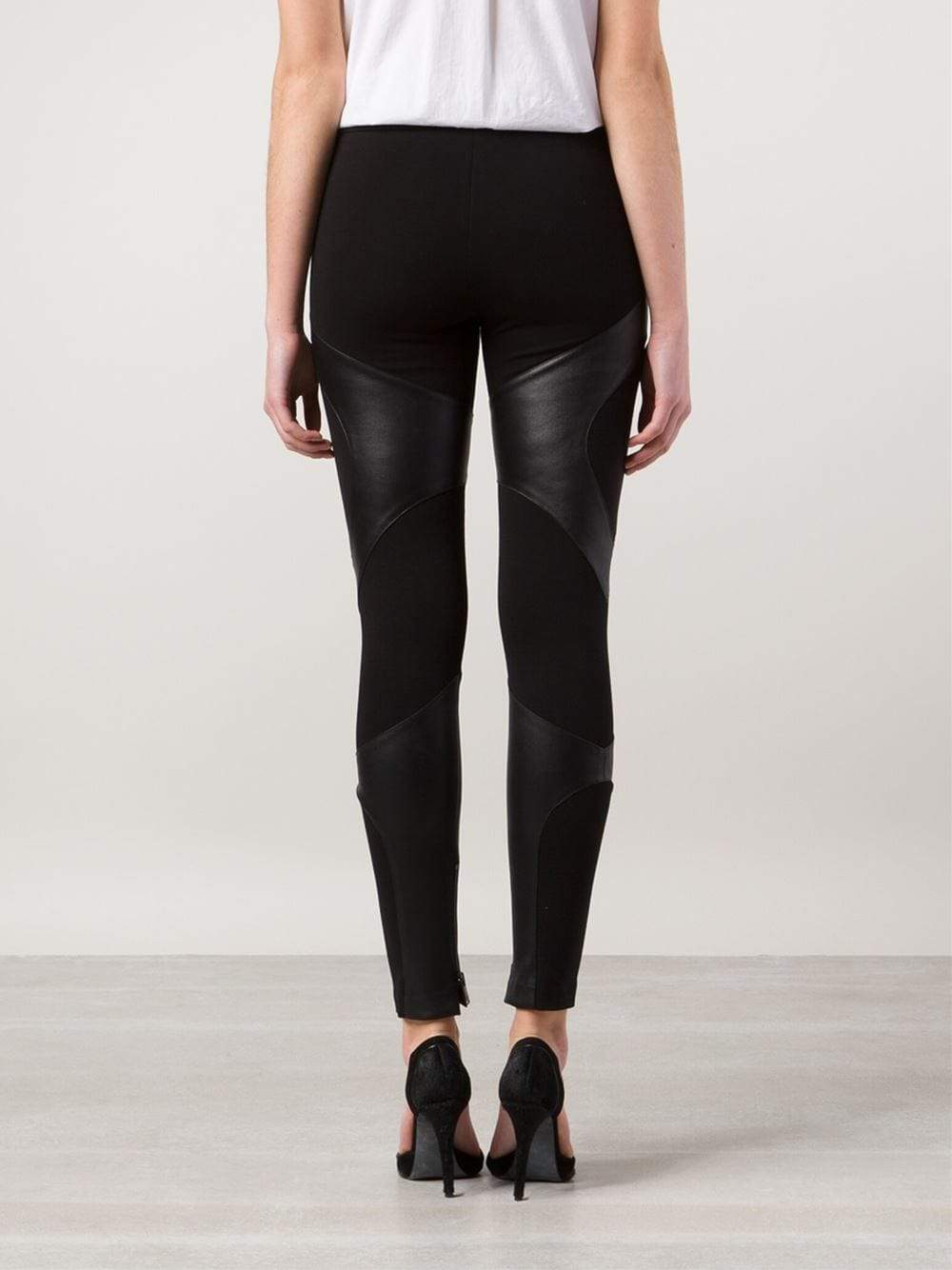 HAUTE HIPPIE-Leather Pant-
