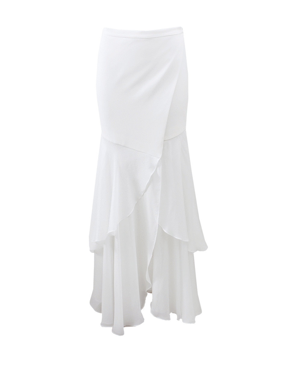 HAUTE HIPPIE-Long Tiered Skirt-