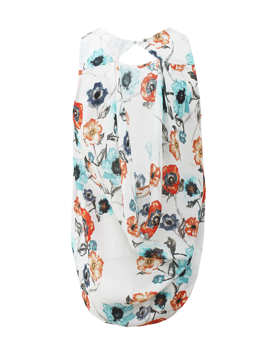 HAUTE HIPPIE-Cowl Back Blouse-