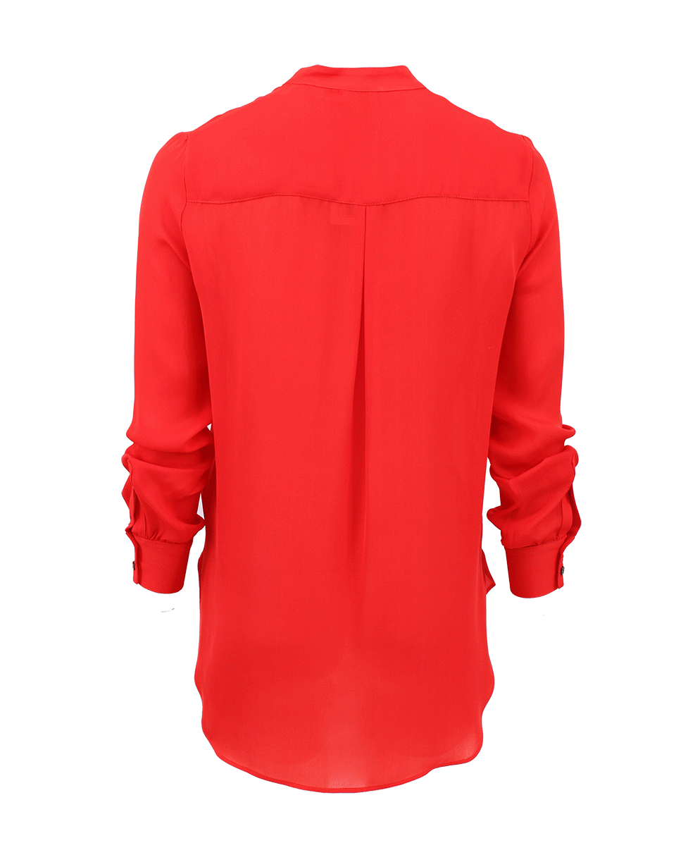 HAUTE HIPPIE-Henley Blouse-