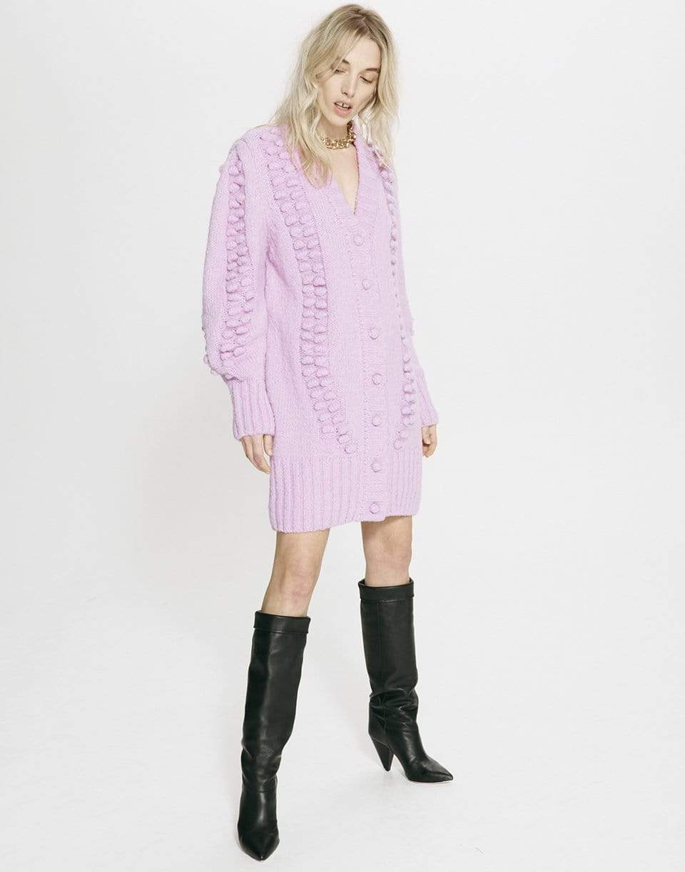 HAYLEY MENZIES-Gloria Alpaca Midi Cardi Dress-