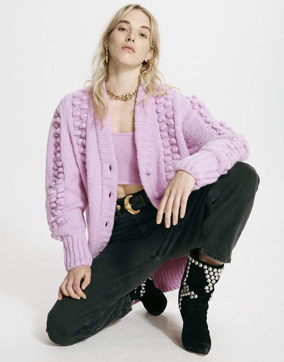HAYLEY MENZIES-Gloria Alpaca Midi Cardi Dress-