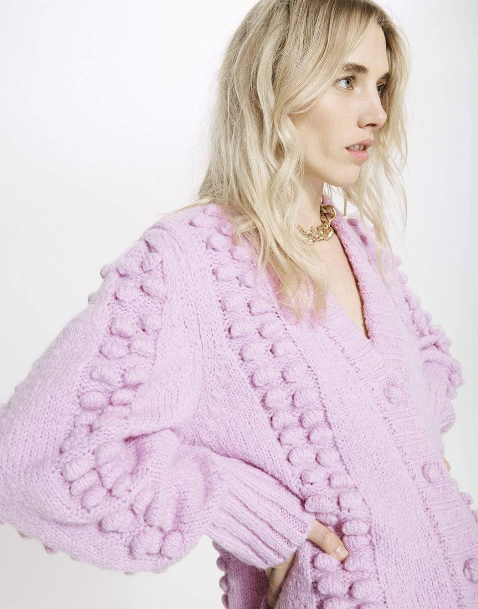 HAYLEY MENZIES-Gloria Alpaca Midi Cardi Dress-