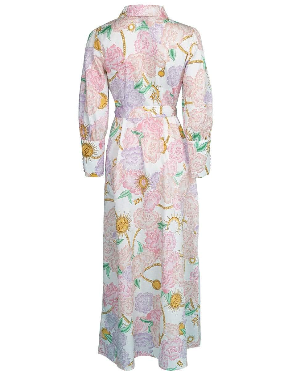 HAYLEY MENZIES-Luna Floral Maxi Shirtdress-