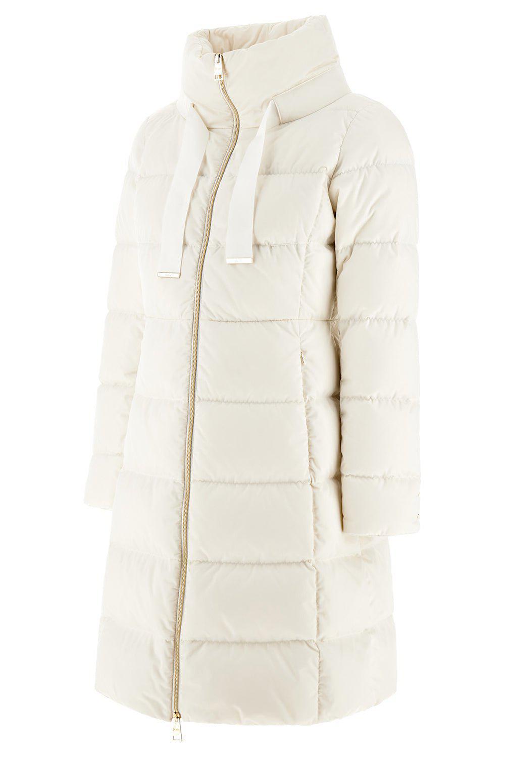 HERNO-Drawstring Hourglass Coat-