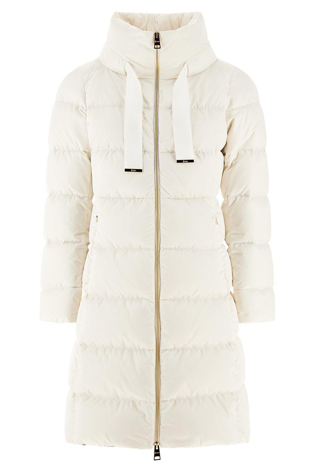 HERNO-Drawstring Hourglass Coat-