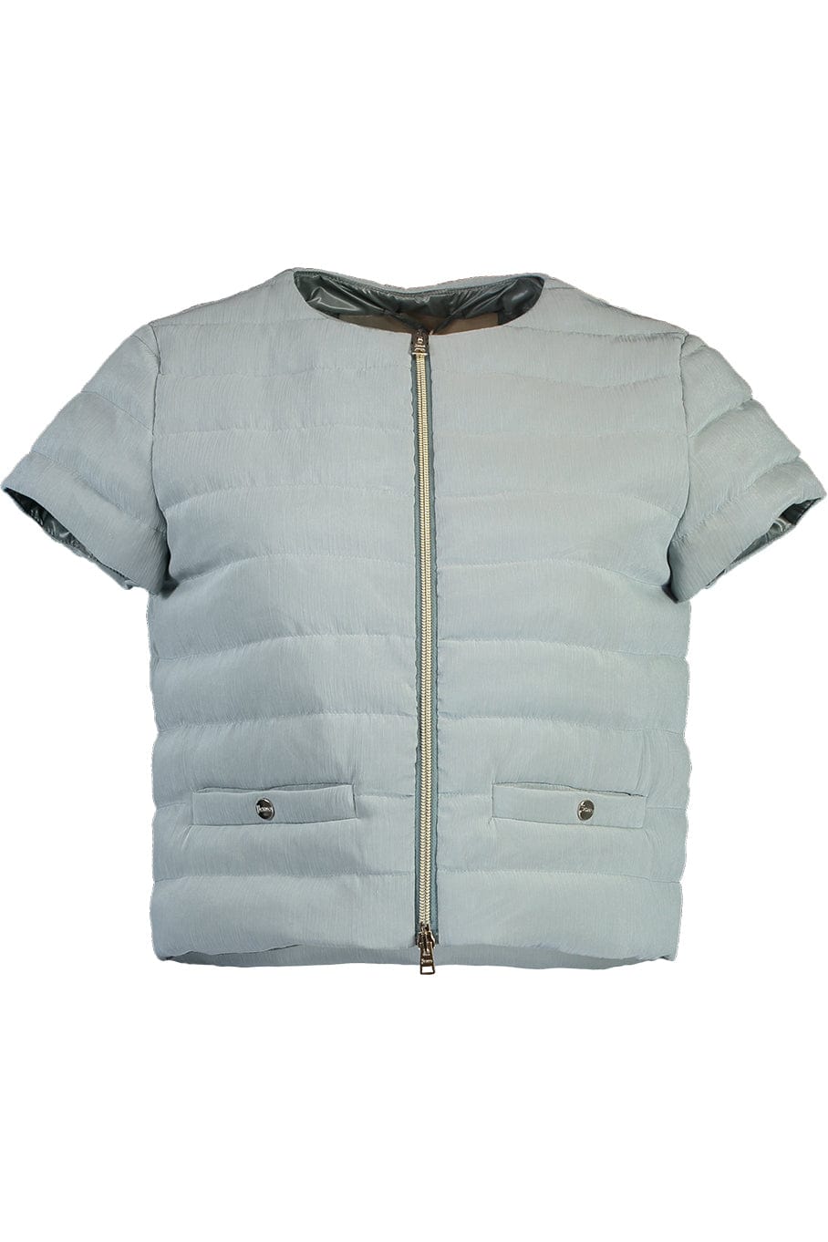 HERNO-Organza Cap Sleeve Jacket-