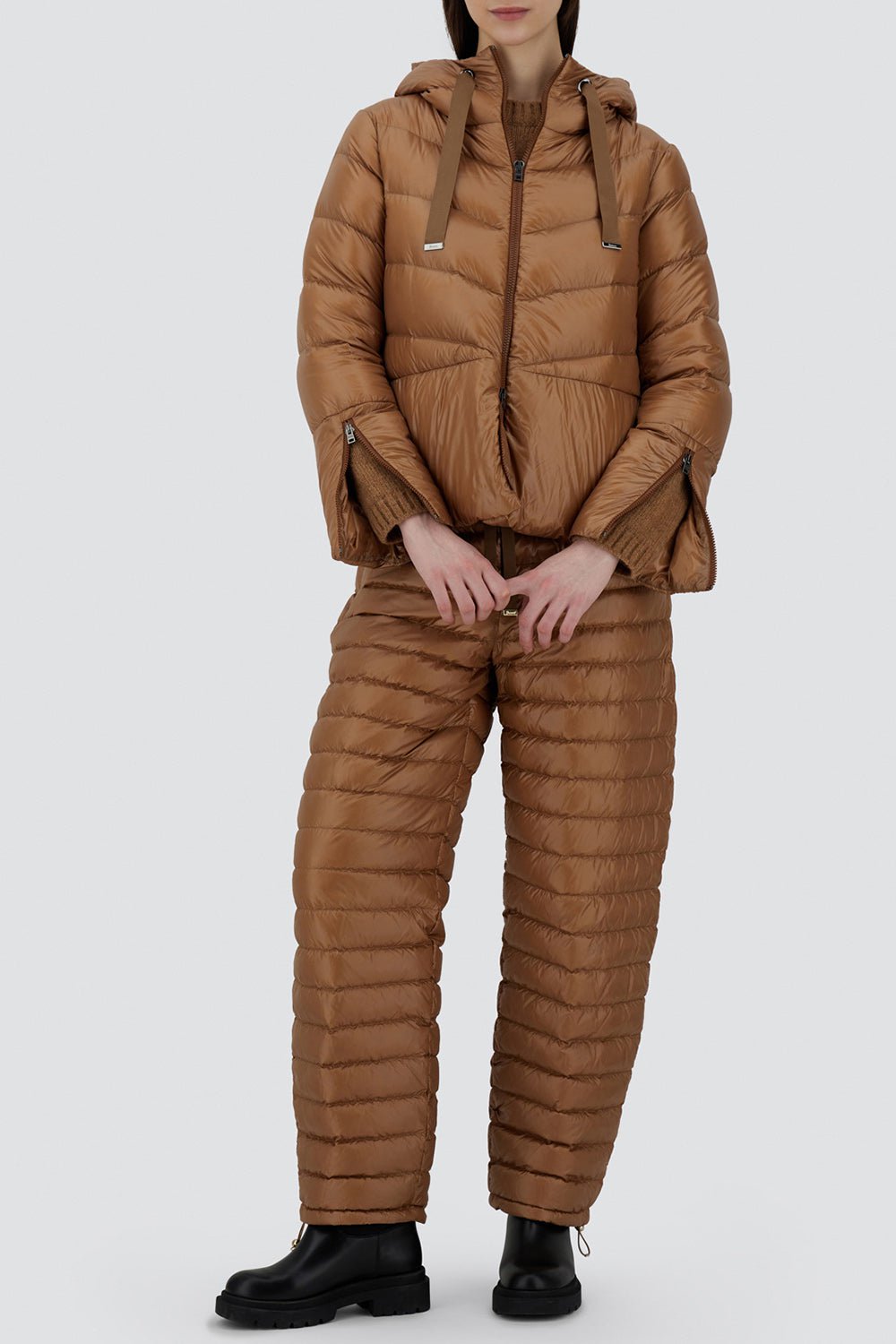 HERNO-Ultralight Cape Jacket-