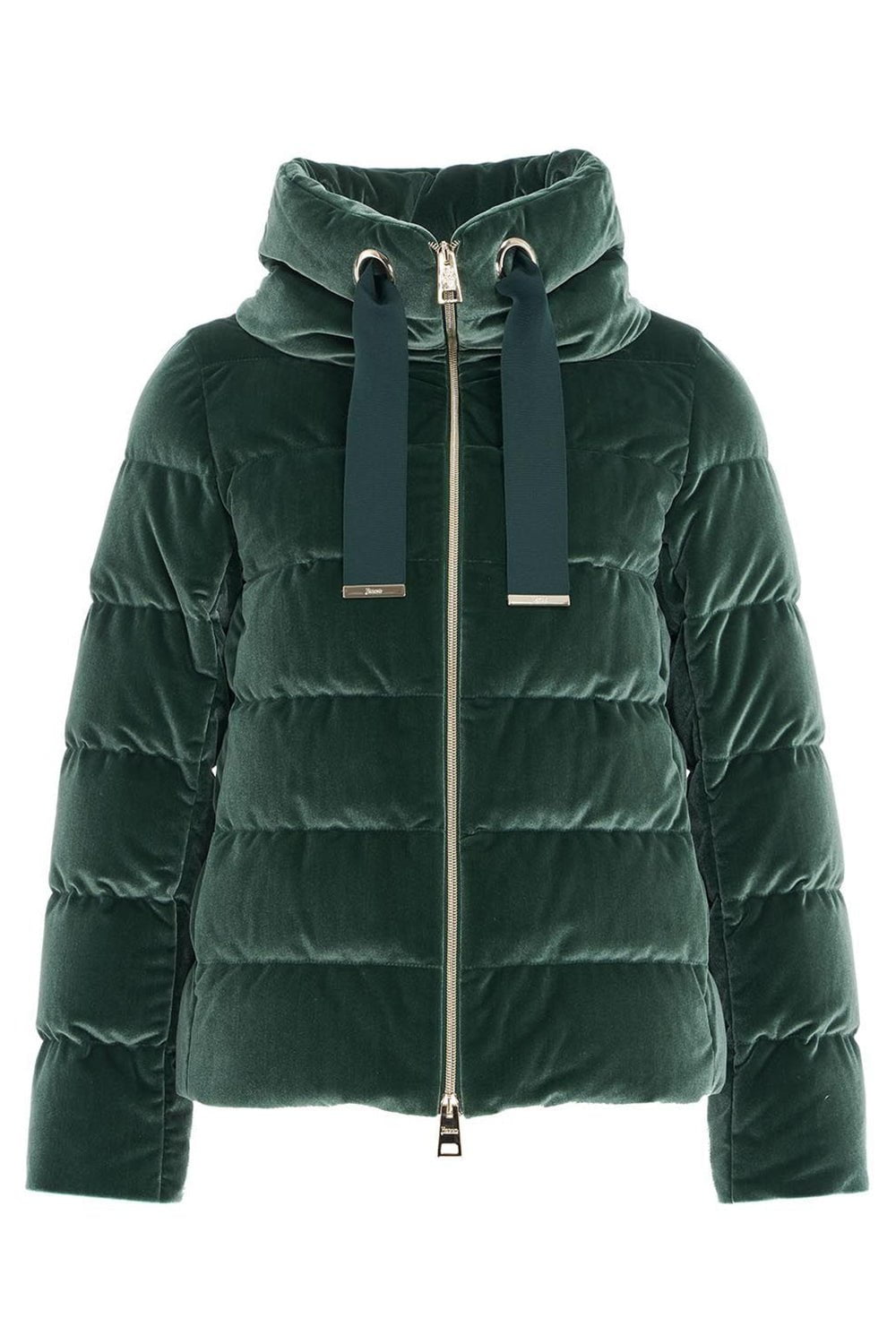 HERNO-Velvet Bomber Jacket-