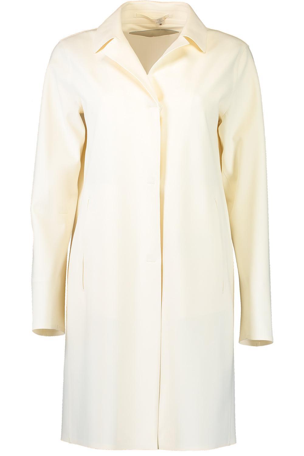 Snap Front Jacket-MILK-40-CLOTHINGJACKETCASUAL-HERNO