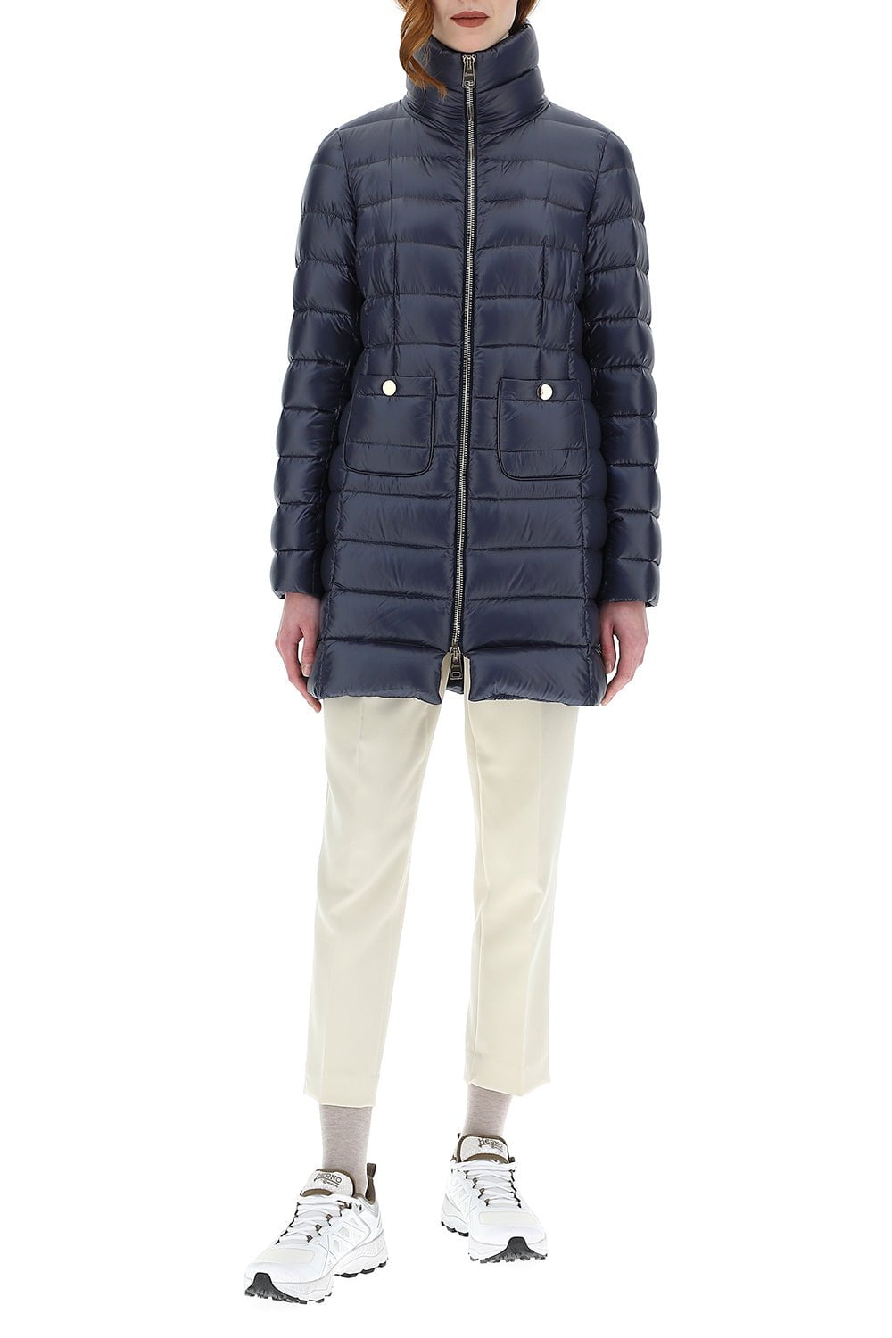 HERNO-Maria Jacket - Navy-