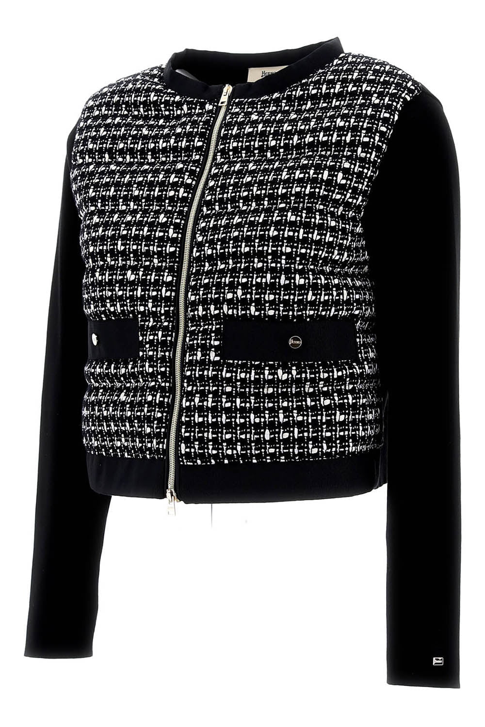 HERNO-Embellished Short Jacket-