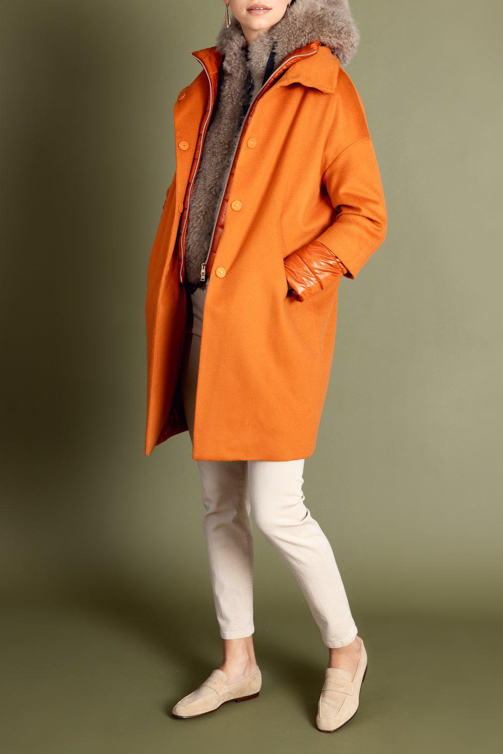 HERNO-Wool Cocoon Coat-