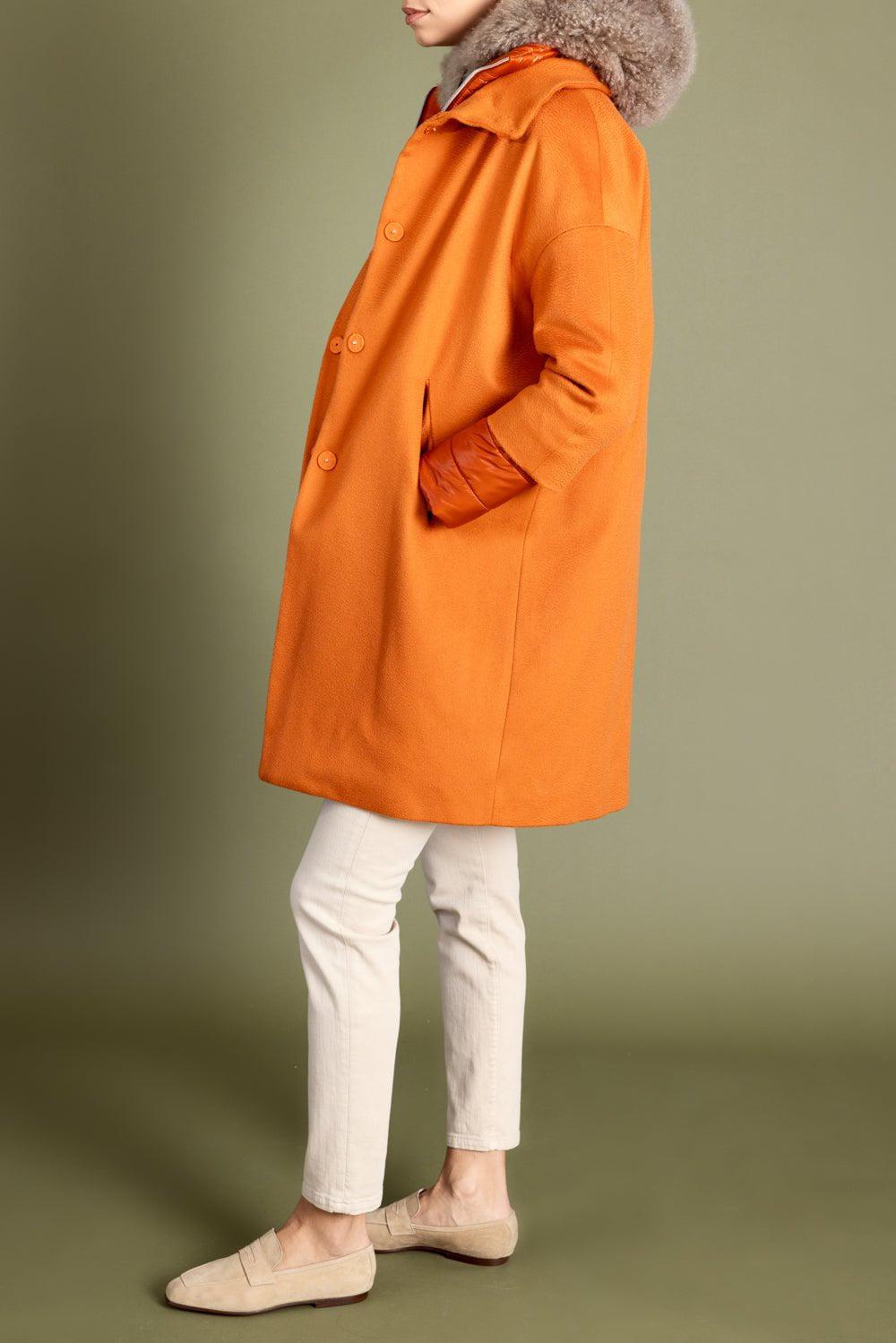 HERNO-Wool Cocoon Coat-