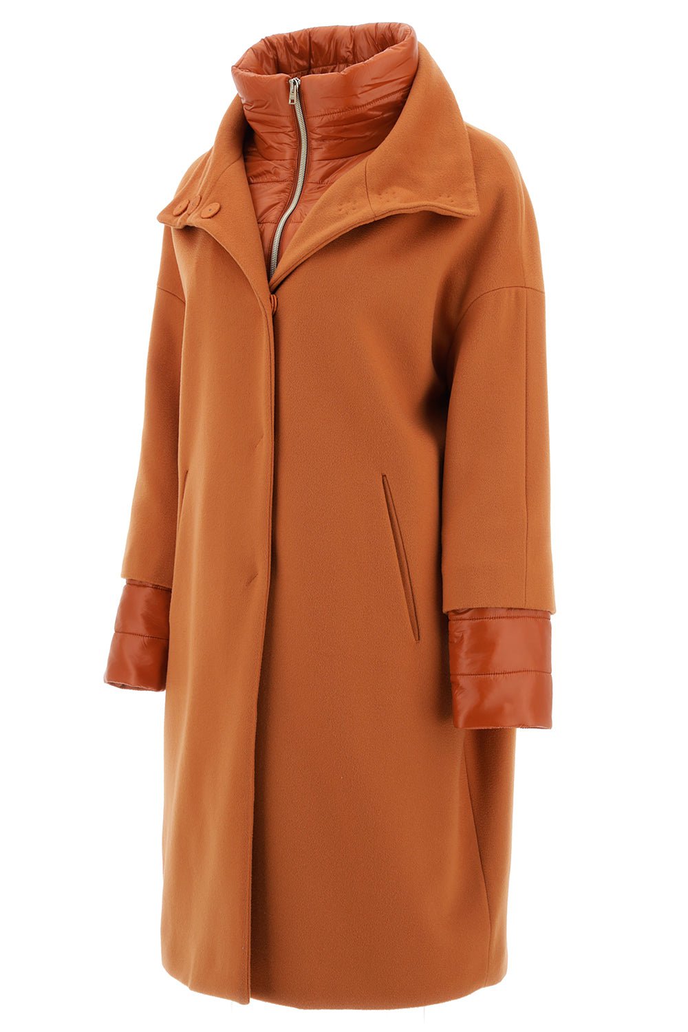 HERNO-Wool Cocoon Coat-