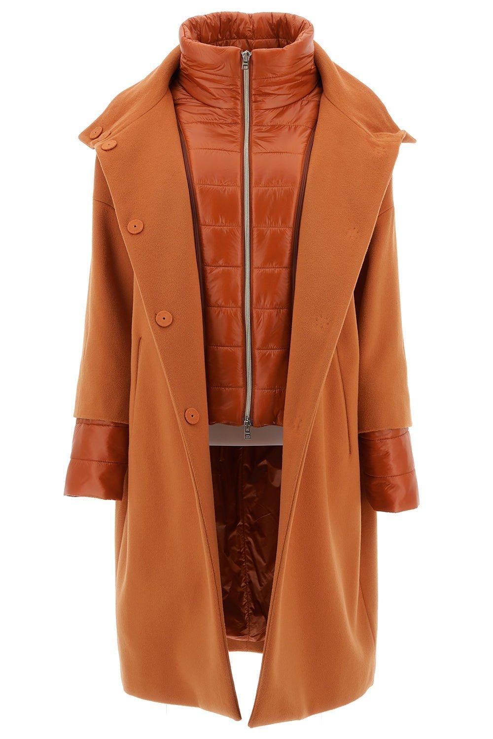 HERNO-Wool Cocoon Coat-