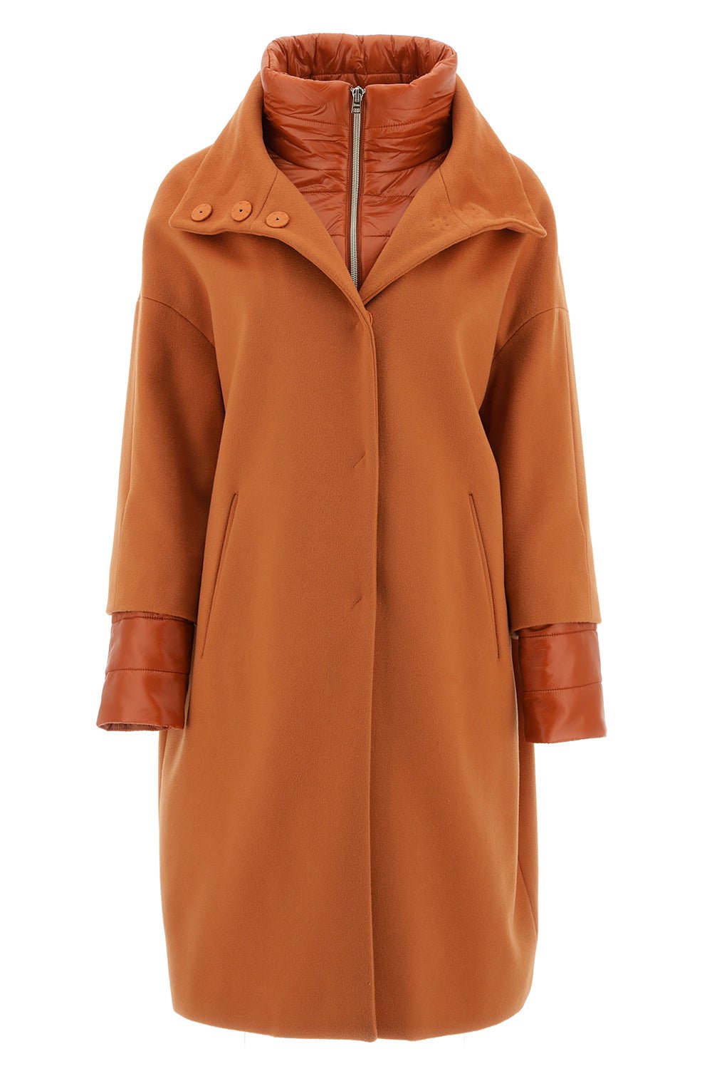 HERNO-Wool Cocoon Coat-