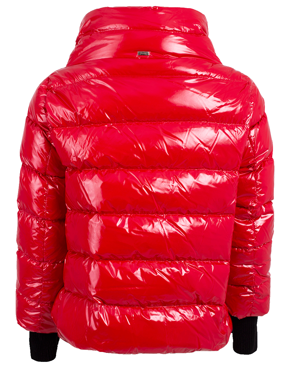 HERNO-Quilt Jacket with Gloves-