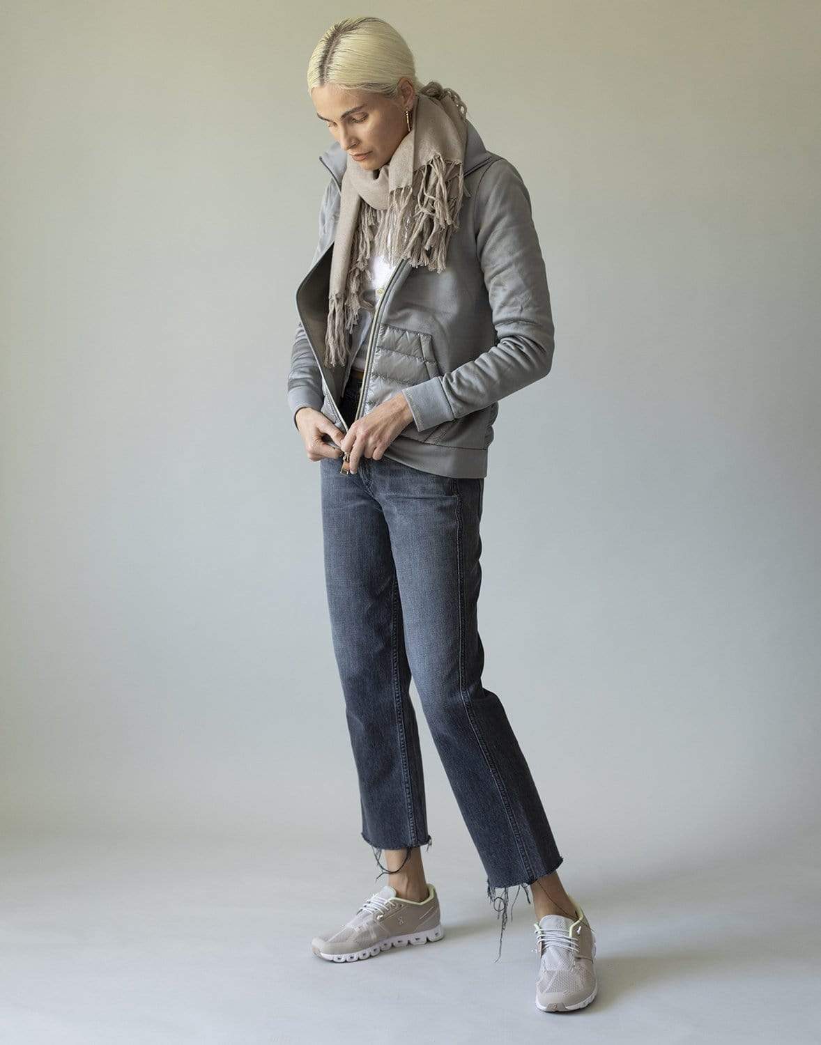 HERNO-Nylon Ultralight Bomber Jacket-